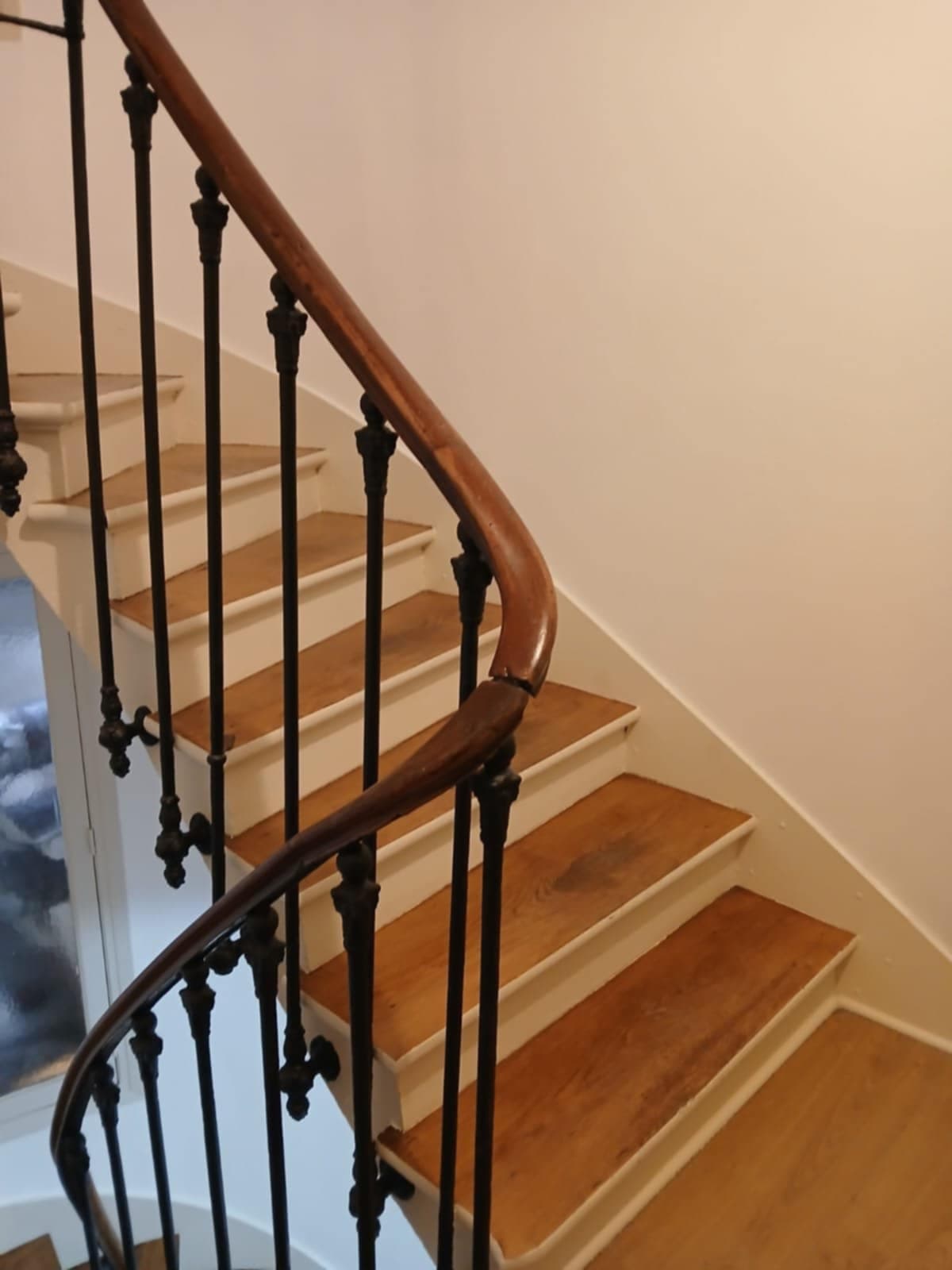 Escalier rénové