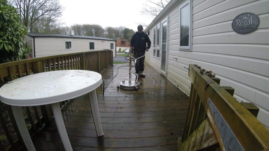 nettoyage mobile home